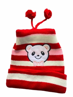 Kit 3 Touca Gorro Pompom Infantil Menina Criança Variada - comprar online