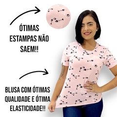 Imagem do Blusinha Feminina T-shirt Baby Look Premium Importada