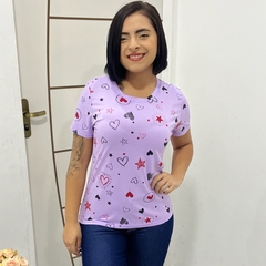 Blusinha Feminina T-Shirt importada Camiseta BaBy Look - comprar online