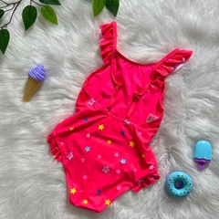 Maio Infantil Menina Estampado Verão Importado Piscina - comprar online