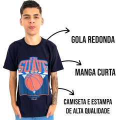 Camiseta Masculina Gola Redonda Overcore Estampada Basica - comprar online