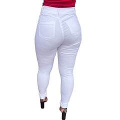 Calça Bengueline Branca Feminina Básica Linha Premium - comprar online