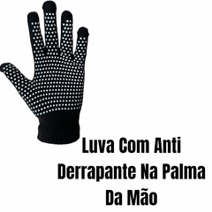 Luva De Lã Inverno Frio Masculino Feminino Antiderrapante