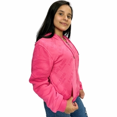 Blusa Moletom Juvenil Menina Importada Com Pelo Por Dentro - comprar online