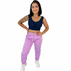 Calça Moletom Feminina Flanelada Importada Jogger Academia - ANJ MODAS