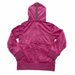 Blusa De Frio infantil Menina Veludo Ziper Capuz Estilosa