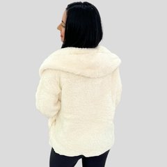 Casaco Sobretudo Teddy Feminino Inverno Peluciado Peludo - loja online