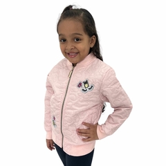 Jaqueta Casaco Blusa Infantil Menina Sem Capuz Premium Olyns - comprar online