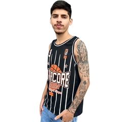 Camiseta Regata Masculina Basquete Estampada Esportes Fitnes