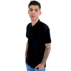 Imagem do Camisa Camiseta Gola Polo Masculina Black River Original