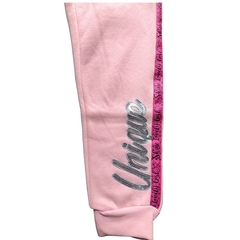 Calça Moletom Infantil Menina Moletom Flanelada Kids Linda - comprar online