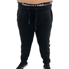 Calça Moletom Plus Size Gangster Tamanho Grande Detalhada