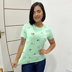 Imagem do Blusinha Feminina T-shirt Love