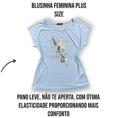 Imagem do Blusinha Blusa Feminina Plus Size Tamanho Grande importada