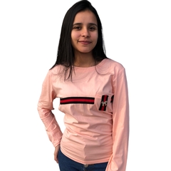 Blusinha Manga Longa Segunda Pele Feminina Estilosa Top - ANJ MODAS