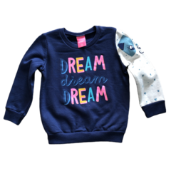 BLUSA MOLETOM INFANTIL FECHADA SEM CAPUZ