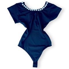 Body Bori Blusinha Infantil Com Manguinha Perola Menina