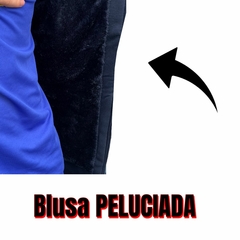 Blusa Moletom Masculina Casaco Pelo Por Dentro Aberta Capuz