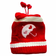 Imagem do Kit 3 Touca Gorro Pompom Infantil Menina Criança Variada