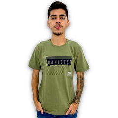 Camiseta Gangster Masculina Estampada Original Moda Verão - ANJ MODAS