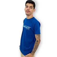 Camiseta Masculina Gansgster Malha Premium Gola Careca Estam - comprar online