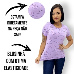 Imagem do Blusinha Feminina T-shirt importada Baby Look Premium