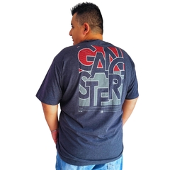 Camiseta Masculina Gangster Moda Plus Size Tamanho Grande - comprar online