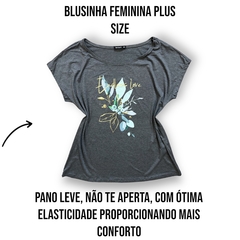 Blusinha Blusa Feminina Plus Size Tamanho Grande importada na internet