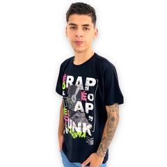 Camiseta Masculina Gola Redonda Overcore Estampada Basica