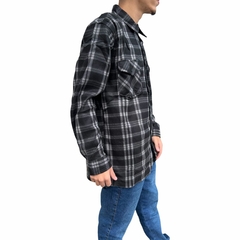 Imagem do Camisa Flanelada Xadrez Masculina Manga Longa Lenhador