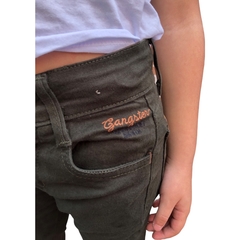 Calça Sarja Infantil Menino Premium Lisa Gangster - comprar online