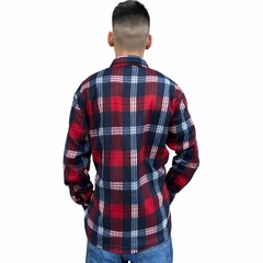 Camisa Flanelada Xadrez Masculina Manga Longa Lenhador - comprar online