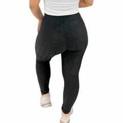 Calça Legging Academia Fitness Empina Bumbum Texturizada