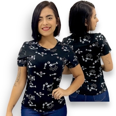 Blusinha Feminina T-shirt Baby Look Premium Importada