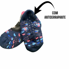 Meia Sapatilha Feminina Com Antiderrapante Frio Ballet - comprar online