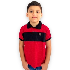 Camiseta Polo Infantil Menino Gangster Camisa Original