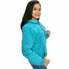 Blusa Moletom Juvenil Menina Importada Com Pelo Por Dentro - comprar online