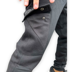 Calça Moletom Flanelada Cargo Original Com Punho Inverno - loja online