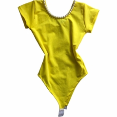 BODY BORI INFANTIL COM MANGUINHA PEROLA - comprar online