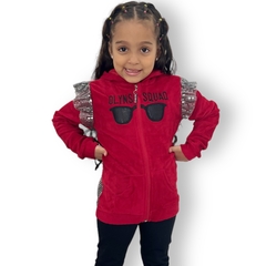 Blusa Moletom Plush Menina Aveludada Quentinha Frio inverno