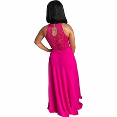 Vestido Longo Madrinha Formatura Festas Busto Discreto Top