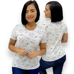 Blusinha Feminina T-shirt importada Baby Look Premium