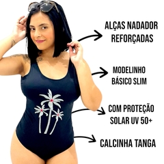 Maiô Body Modela Cintura Levanta Bumbum Afina Silhueta Maio - ANJ MODAS