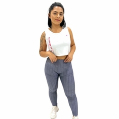 Calça Legging Academia Fitness Empina Bumbum Texturizada - loja online