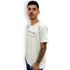 Camiseta Masculina Oversized Gangster Estampada Manga Curta na internet