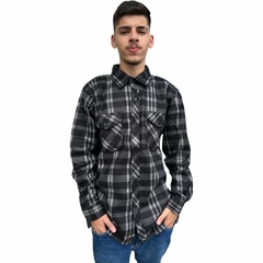 Camisa Flanelada Xadrez Masculina Manga Longa Lenhador na internet