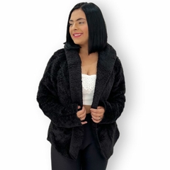 Casaco Sobretudo Teddy Feminino Inverno Peluciado Peludo - ANJ MODAS