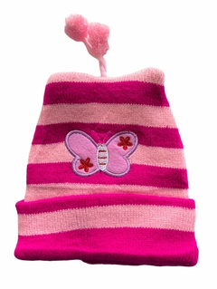 Kit 3 Touca Gorro Pompom Infantil Menina Criança Variada