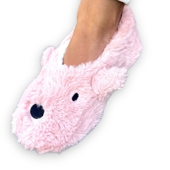 Pantufa Antiderrapante Urso Unissex Menina Menino Conforto - comprar online