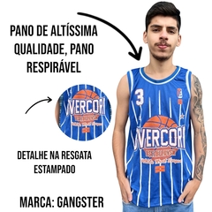 Camiseta Regata Masculina Basquete Estampada Esportes Fitnes - ANJ MODAS